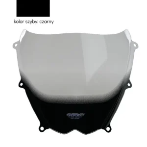 Zniżka Szyba motocyklowa MRA Oryginalny kształt "O" Suzuki GSX-R 1000 (07-08) czarna