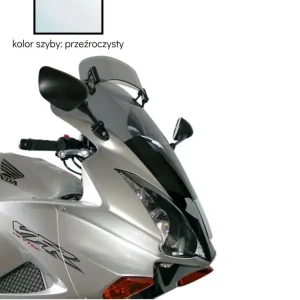 Łatwy zwrot Szyba motocyklowa MRA Variotouringscreen "VT" Honda VFR 800 (02-13) przeźroczysta