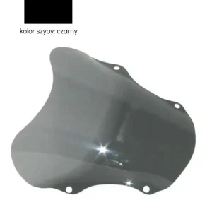 Bezpieczna płatność Szyba motocyklowa MRA Oryginalny kształt "O" Suzuki XF 650 Freewind (97-99) czarna