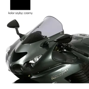 Darmowy zwrot Szyba motocyklowa MRA Spoiler "S" Kawasaki ZZR 1400 (06-21) / ZX 14 R (06-22) czarna
