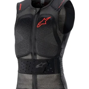 Kamizelka ochronna Alpinestars Nucleon Flex Pro czarno-czerwona Hit sprzedaży