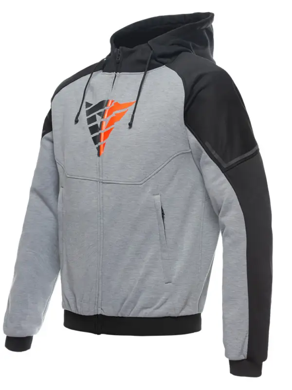Bluza motocyklowa Dainese Daemon-X Safety szaro-czarno-czerwona Taniej