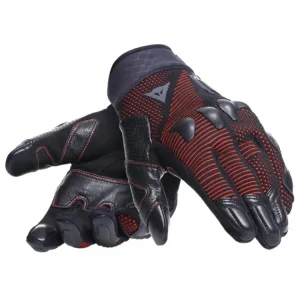 Ekspresowa dostawa Rękawice motocyklowe Dainese Unruly Ergo-Tek czarno-czerwone