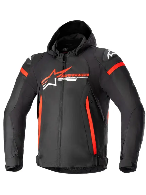 Najlepsza cena Kurtka motocyklowa tekstylna Alpinestars Zaca czarno-czerwona