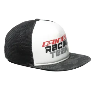 Rabat Czapka Dainese #C06 Racing 9Fifty Trucker Snapback czarno-biało-szara