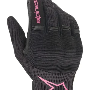 Niska cena Rękawice motocyklowe damskie tekstylne Alpinestars Stella Copper czarno-różowe
