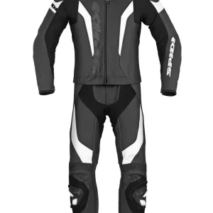 Kombinezon motocyklowy dwuczęściowy Spidi Laser Touring Long czarno-biały Promocja