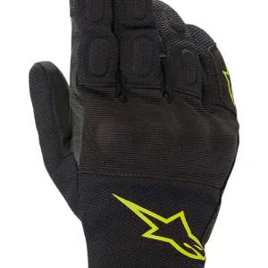 Rękawice motocyklowe Alpinestars S-Max Drystar® czarno-żółte Popularny
