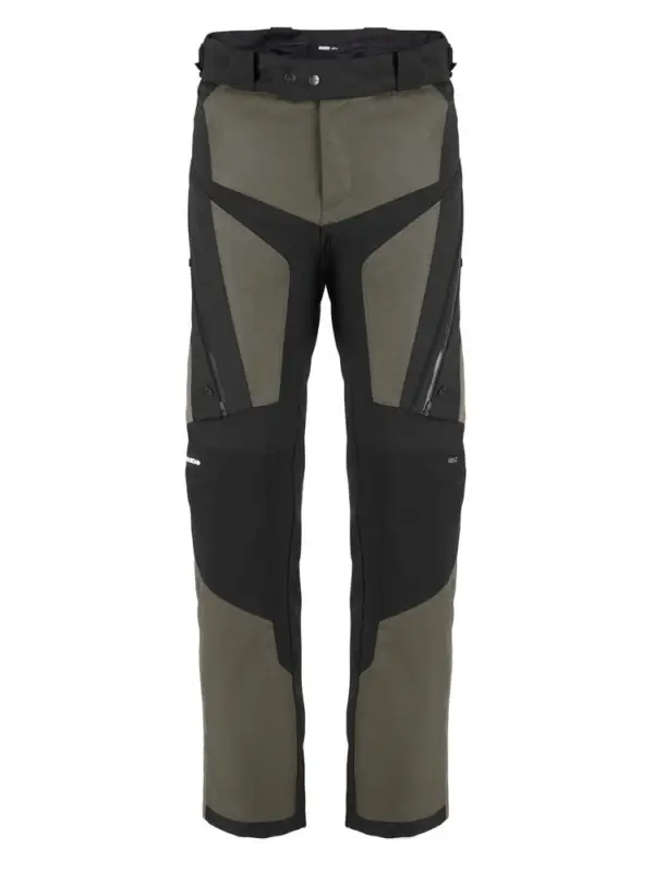 Spodnie motocyklowe tekstylne Spidi 4Season Evo H2Out czarno-szaro-zielone Hit cenowy