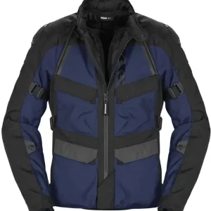 Kurtka motocyklowa tekstylna Spidi RW H2Out czarno-szaro-niebieska Bestseller