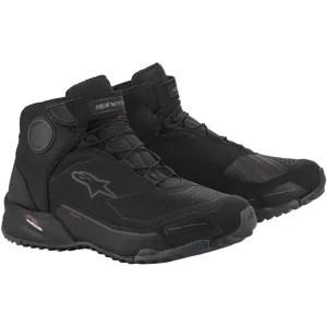 Buty motocyklowe Alpinestars CR-X Drystar® czarne Oferta limitowana