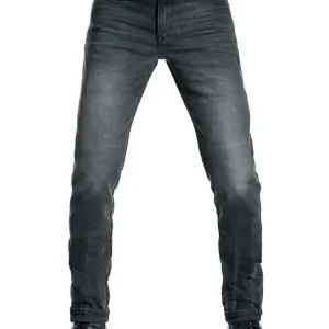 Oferta czasowa Jeansy motocyklowe Pando Moto Robby Slim czarne