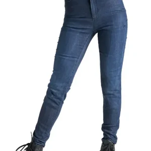 Jeansy motocyklowe damskie Pando Moto Kusari Cor 02 niebieskie Super okazja
