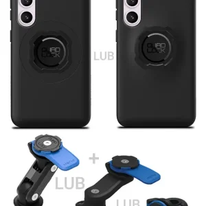 Dostępne od ręki Etui na telefon Samsung Galaxy S23 oraz mocowanie motocyklowe Quad Lock