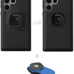 Zniżka Zestaw: etui na telefon Samsung Galaxy S23 Ultra + uchwyt kulowy Quad Lock