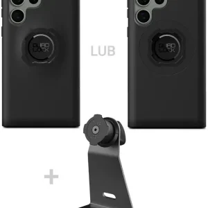 Bezpieczna płatność Zestaw na biurko: etui na telefon Samsung Galaxy S23 Ultra + uchwyt Quad Lock