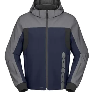 Nowy Bluza motocyklowa Spidi Hoodie H2Out II szaro-niebieska