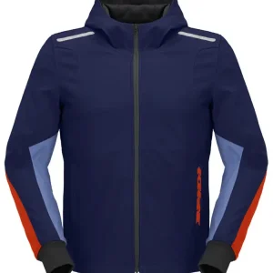 Nowość Bluza motocyklowa Spidi Hoodie Armor Light niebiesko-czerwona