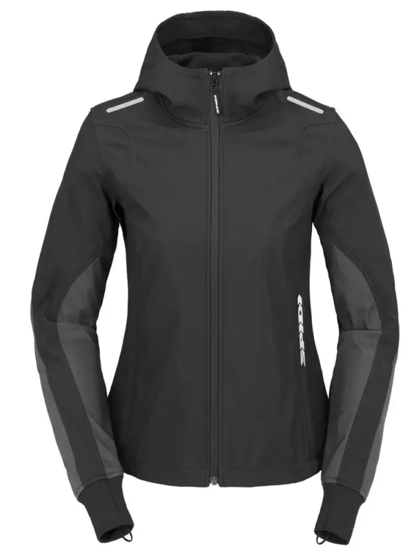 Bluza motocyklowa damska Spidi Hoodie Armor Light czarna Wybór klientów