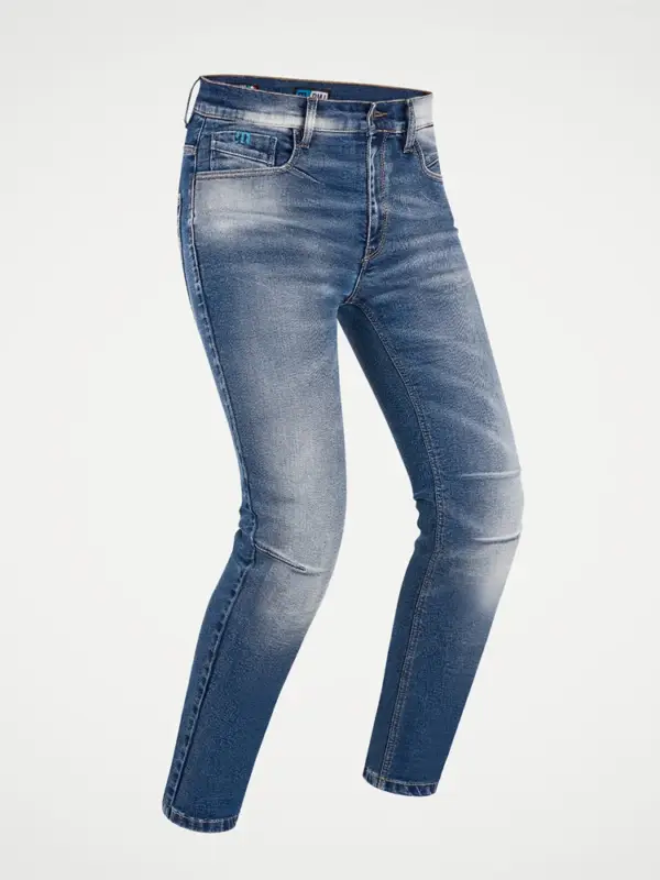 Jeansy motocyklowe PMJ Cruise niebieskie Bestseller