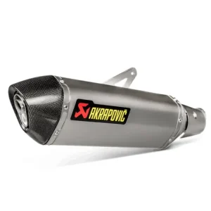 Tłumik motocyklowy Slip-On Line (Titanium+Carbon) Akrapović Kawasaki Z 400 (19-24)/ Ninja 400 (18-24) Wybór klientów