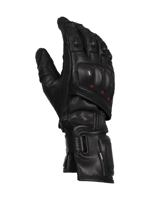 Rękawice motocyklowe Knox Oulton MK2 czarno-czerwone Darmowy zwrot