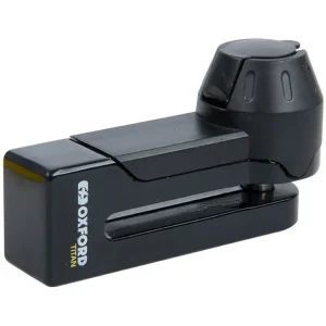 Blokada tarczy hamulcowej Disc Lock Oxford Titan (trzpień 10 mm) czarna Bezpieczne zakupy