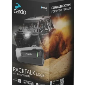 Ostatnia szansa Interkom motocyklowy Cardo Packtalk Edge ORV (2 zestawy)