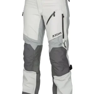 Spodnie motocyklowe tekstylne damskie Klim Altitude szare Łatwy zwrot