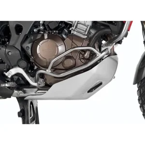 Zniżka Zestaw: Osłona silnika Rallye + Gmole dolne i górne Touratech do Hondy CRF1000L Africa Twin srebrne