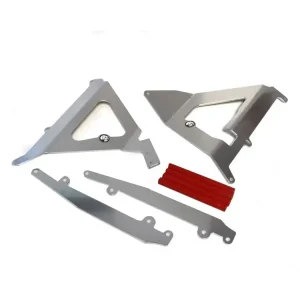 Ostatnia szansa Wzmocnienie chłodnicy AXP Racing do Beta 250 Xtrainer, 300 Xtrainer (23-25) czerwone