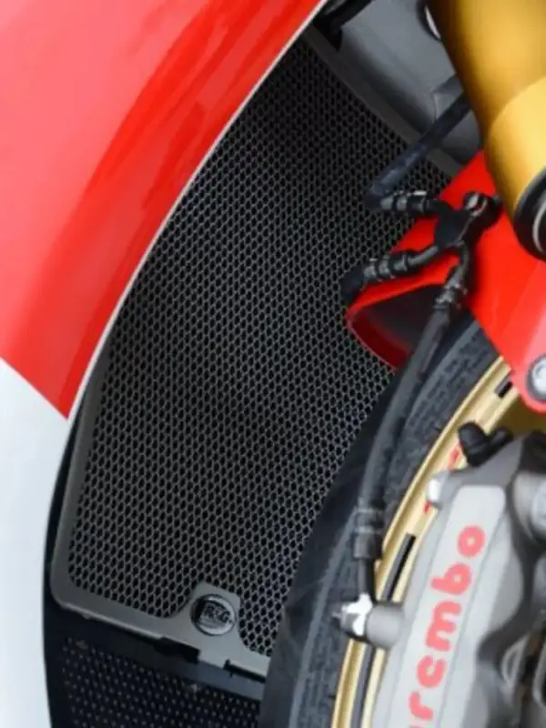 Bezpieczna płatność Osłona chłodnicy R&G aluminiowa do Hondy CBR 1000 RR (08-16) tytan