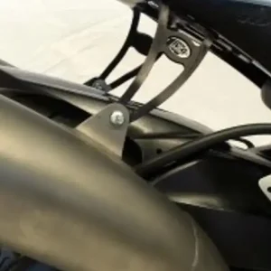 Zestaw mocowań wydechu R&G do Suzuki GSX-R 1000 (09-11) czarny (2szt) Oferta limitowana