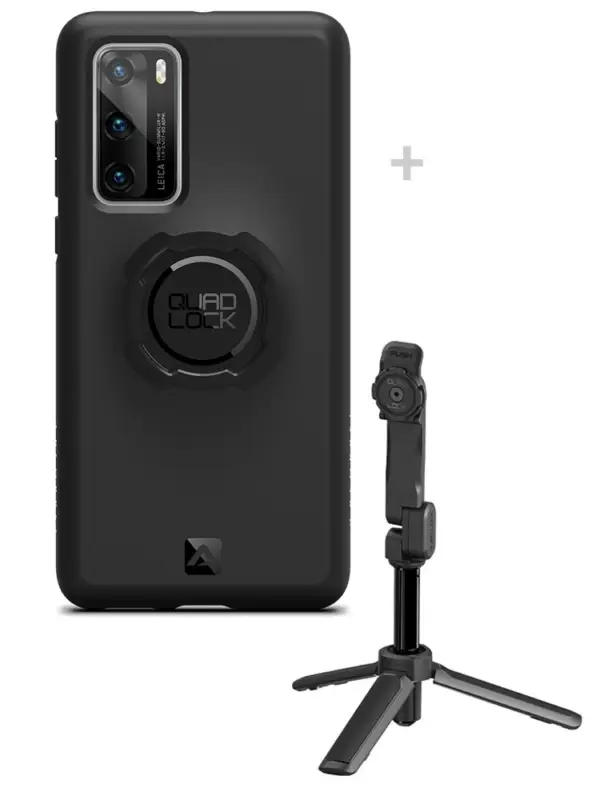 Zestaw: etui na telefon Huawei P40 + statyw/ selfie stick Quad Lock Ograniczona ilość