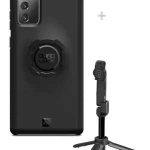 Niska cena Zestaw: etui na telefon Samsung Galaxy Note20 + statyw/ selfie stick Quad Lock