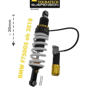 Bezpieczna płatność Amortyzator obniżający zawieszenie level 2 Touratech do BMW F850GS (18-23) [-30 mm]
