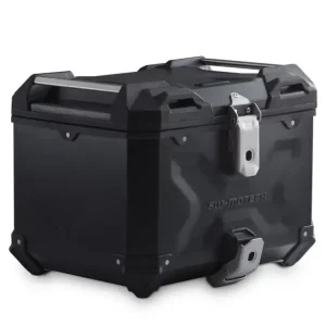 Zestaw: kufer centralny czarny TRAX ADV + stelaż Adventure-rack SW-Motech Honda NT1100 (21-) [pojemność: 38 L] Cena promocyjna