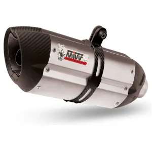 Tylko dziś Tłumiki motocyklowe Slip-On Line (Suono) MIVV do Aprilia Shiver 750 (08-16) srebrne