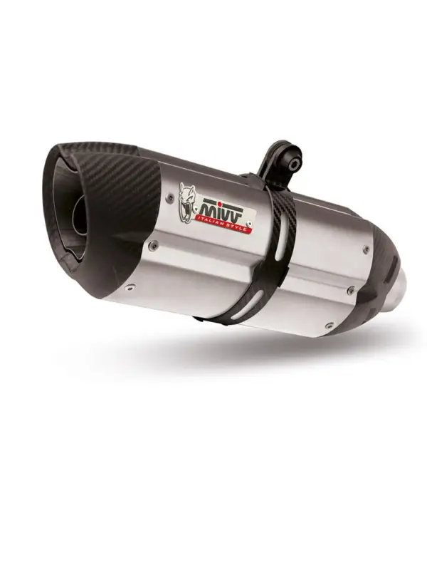 Tłumiki motocyklowe Bolt-On Line (Suono) MIVV do KTM 690 SM (07-12) srebrne Nowy