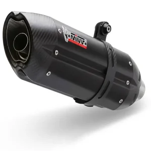 Tłumiki motocyklowe Slip-On Line (Suono) MIVV do Triumph Speed Triple 1050 R / S / RS (11-15) czarne Nie przegap