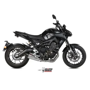 Popularny Pełny układ wydechowy (Suono) MIVV do Yamaha MT-09 (13-20) srebrny
