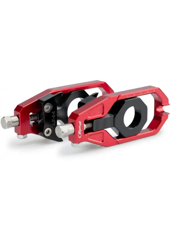 Hit sprzedaży Napinacze łańcucha PUIG do Yamahy T-Max 530 / 560 czerwone
