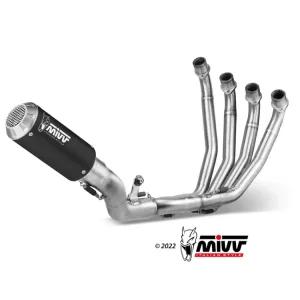 Wysoka jakość Pełny układ wydechowy (MK3) MIVV do Honda CB 650 R / CBR 650 R (19-) czarny