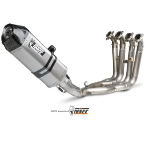 Tylko dziś Pełny układ wydechowy (Speed Edge) MIVV do BMW S1000 RR (10-14) srebrny