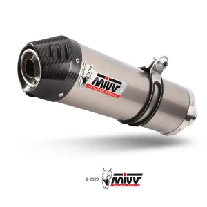 Oferta Tłumik motocyklowy Slip-On Line (Oval) MIVV do BMW F800 S / ST (06-12) titanium