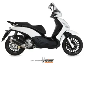 Taniej Pełny układ wydechowy (Urban) MIVV do Piaggio Beverly 125 (14-16)