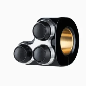 Przycisk prawy do sterownika / kontrolera Motogadget mo-Switch Basic 3 czarno-srebrny Bestseller