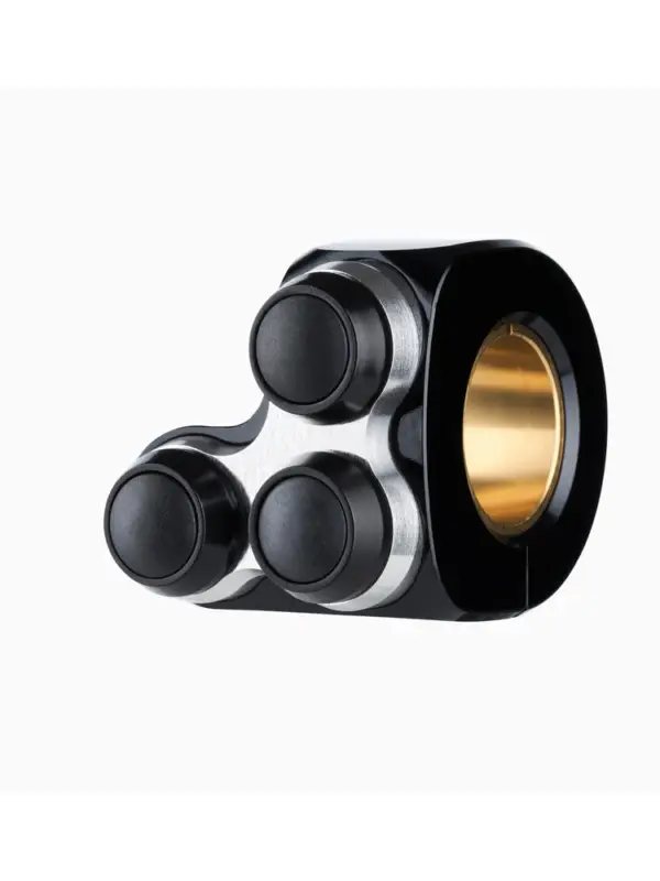 Przycisk prawy do sterownika / kontrolera Motogadget mo-Switch Basic 3 czarno-srebrny Bestseller