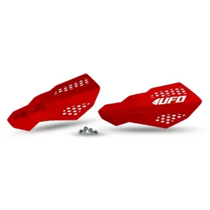 Osłony rąk (handbary) UFO do Hondy CRF 250R/RX 450R/RX (21-) czerwone Premium