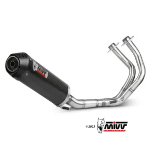 Pełny układ wydechowy (Oval) MIVV do Kawasaki Ninja 650 / Z 650 (17-) carbon Wyjątkowa oferta